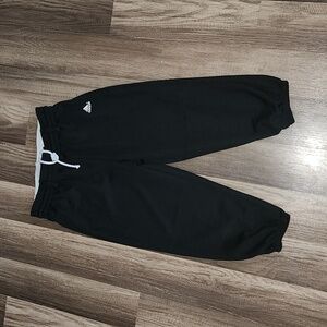 ADIDAS  Black Baseball Pants size Youth Small Climate